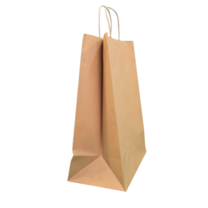 Brown Kraft Paper Bags with Twisted Handles